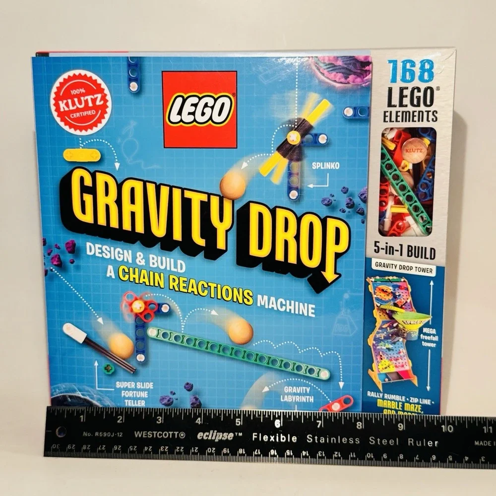 New LEGO Chain Reactions 2: Gravity Drop‎ by Editors of Klutz